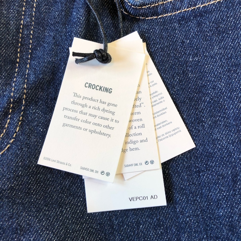 Levi’s Made & Crafted Cigarette Slim Jeans 25 - Picture 9 of 13